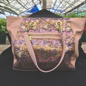 Betsy Johnson Holiday Fairy Dust Tote NWOT